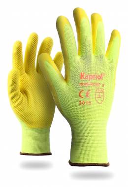 Kapriol Γάντια N.10 POWER GRIP Κίτρινο