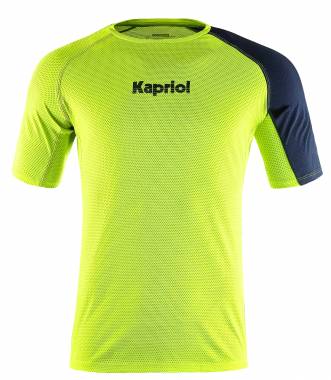Kapriol T-Shirt Κίτρινο Quick Dry XXL