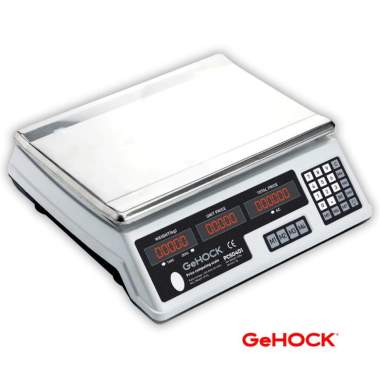 Ψηφιακή Επιτραπέζια Ζυγαριά 40kg White GeHOCK60-PCS0401