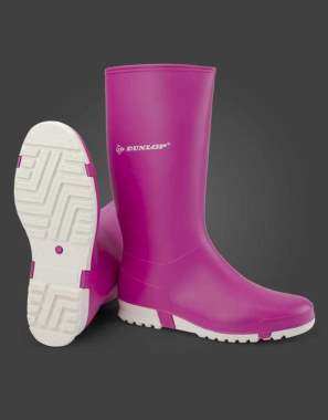 Γυναικεία μπότα γόνατος Dunlop Sport Pink 019