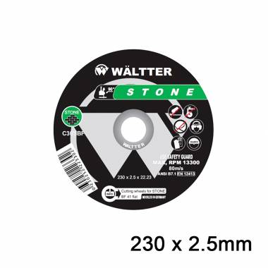 Δίσκος Κοπής Δομικών Υλικών WALTTER 230x2.5mm