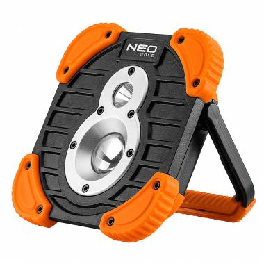 NEO TOOLS Προβολέας LED επαναφορτιζόμενος 750&amp;250 Lumens 99-040