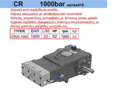 Πλυστική αντλία CR1000bar series418 CR20.1000
